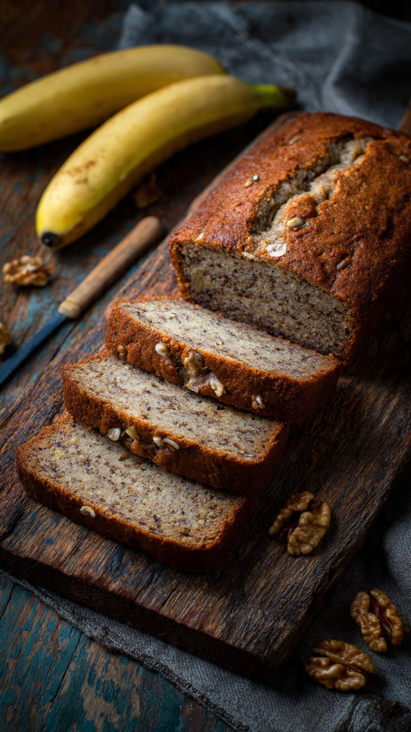 Organic Classic Banana Walnut Bread - Image 1